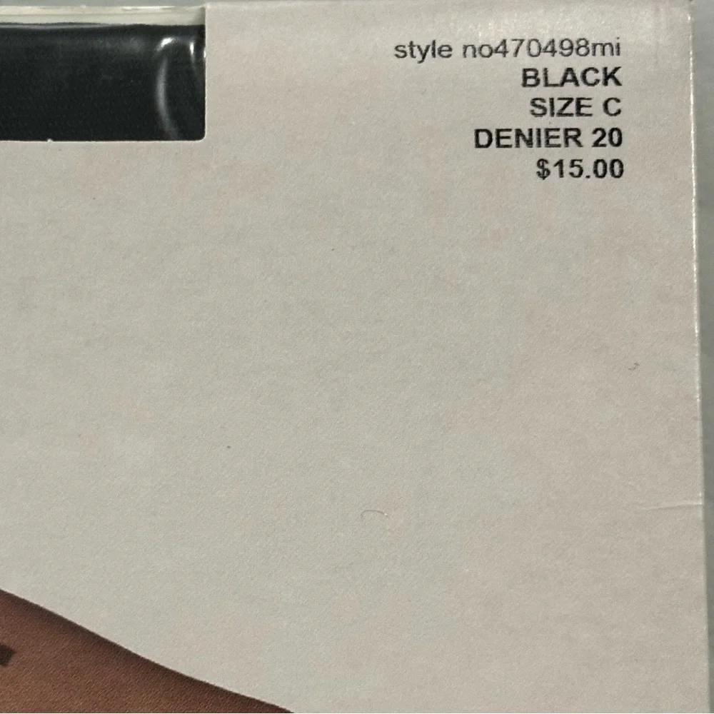 Nordstrom Square Dot Sheer Black‎ Tights Hosiery Denier 20 Elegant Polka Dot NEW